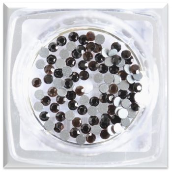 Crystal Rhinestones, Jet Black SS3, 100 pcs Crystal Rhinestones, Jet Black SS3, 100 pcs