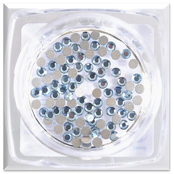 Crystal Rhinestones, Light Sapphire SS3, 100 pcs Crystal Rhinestones, Light Sapphire SS3, 100 pcs