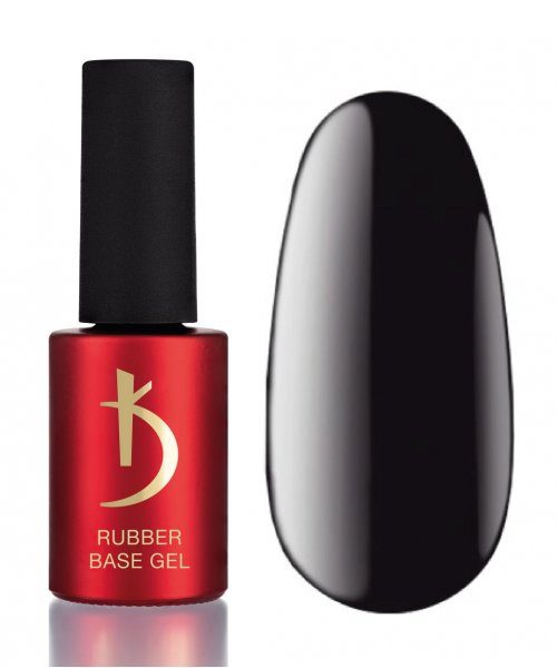 Rubber Base Gel BLACK 7 ml K Professional Rubber Base Gel BLACK 7 ml K Professional