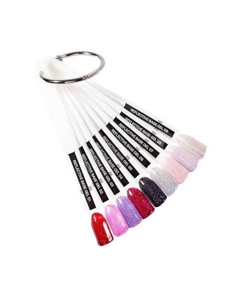 Palette Reflective Base Gel (9 Tips) Palette Reflective Base Gel (9 Tips)