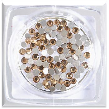 Crystal Rhinestones, Smoked Topaz SS3, 100 pcs Crystal Rhinestones, Smoked Topaz SS3, 100 pcs
