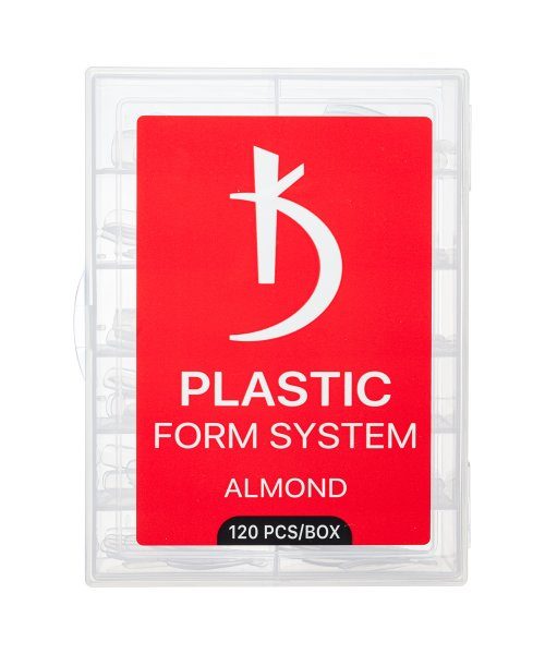 Top forms for nail modeling, Almond (120 pcs/box) Top forms for nail modeling, Almond (120 pcs/box)