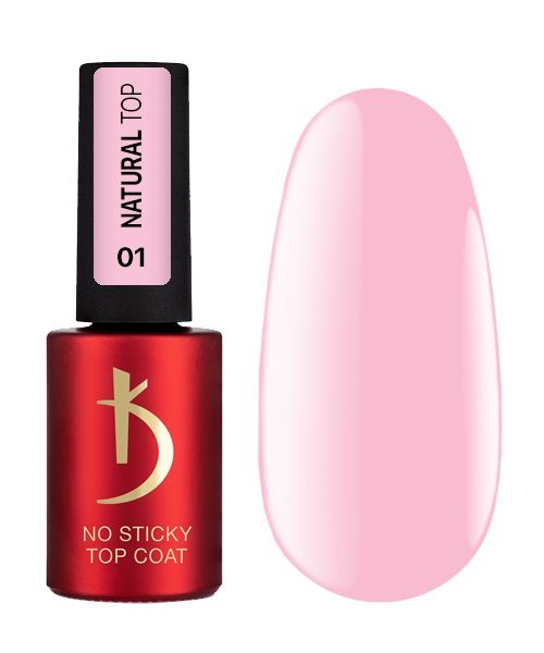 Natural Top 01, No Sticky Top coat 7 ml K Professional Natural Top 01, No Sticky Top coat 7 ml K Professional