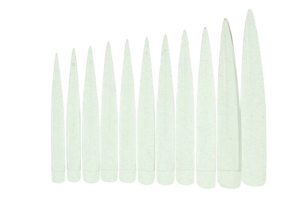 Clear tips (10 pcs. Bag) Stiletto Competition Clear tips (10 pcs. Bag) Stiletto Competition