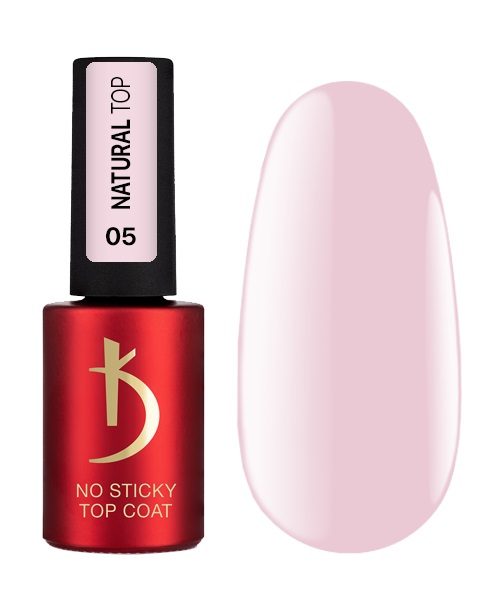 Natural Top 05, No Sticky Top coat 7 ml K Professional Natural Top 05, No Sticky Top coat 7 ml K Professional