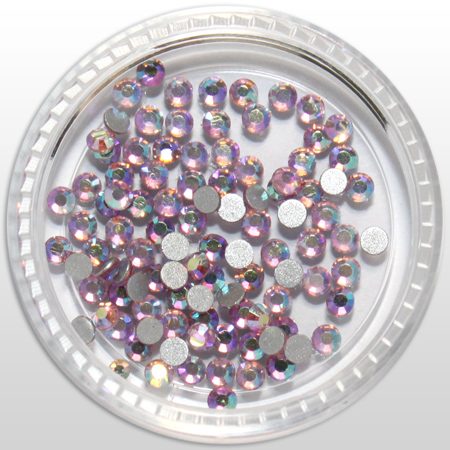 Crystal Rhinestones, Light Rose AB SS3, 100 pcs Crystal Rhinestones, Light Rose AB SS3, 100 pcs