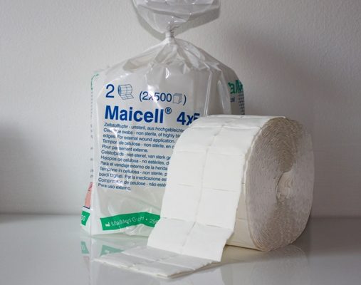 Cellulose pads 500 pcs Cellulose pads 500 pcs