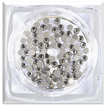 Crystal Rhinestones, Black Diamond SS3, 100 pcs Crystal Rhinestones, Black Diamond SS3, 100 pcs