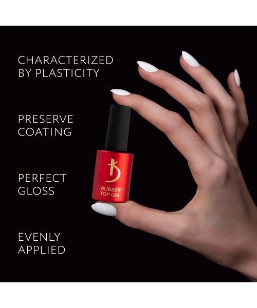 Rubber Top Gel (Finish) 15 ml K Professional Rubber Top Gel (Finish) 15 ml K Professional