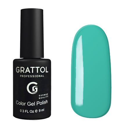 Grattol UV/LED Gel Polish 061 Light Turquoise 9ml Grattol UV/LED Gel Polish 061 Light Turquoise 9ml