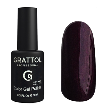Grattol UV/LED Gel Polish 093 Dark Sangria 9ml Grattol UV/LED Gel Polish 093 Dark Sangria 9ml