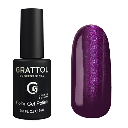 Grattol UV/LED Gel Lack 092 Shining Plum 9ml Grattol UV/LED Gel Lack 092 Shining Plum 9ml