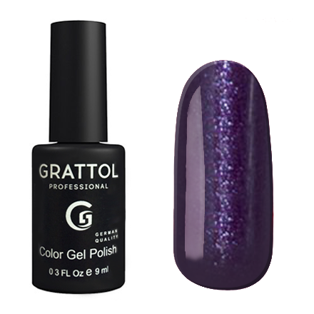 Grattol UV/LED Gel Lack 091 Shining Purple 9ml Grattol UV/LED Gel Lack 091 Shining Purple 9ml