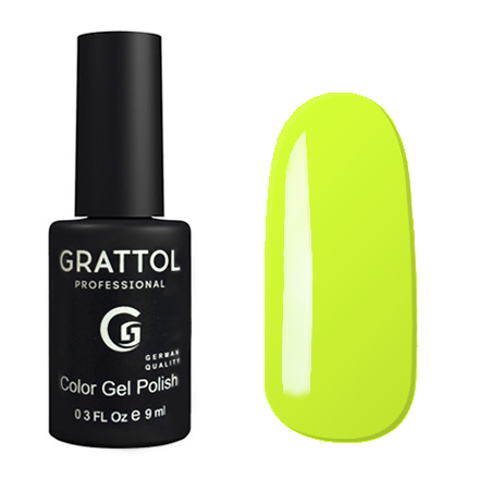 Grattol UV/LED Gel Polish 035 Pastel Lemon 9ml