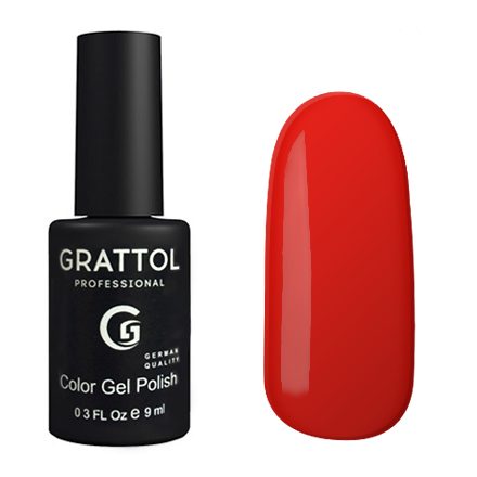 Grattol UV/LED Gel Polish 027 Flame 9ml Grattol UV/LED Gel Polish 027 Flame 9ml