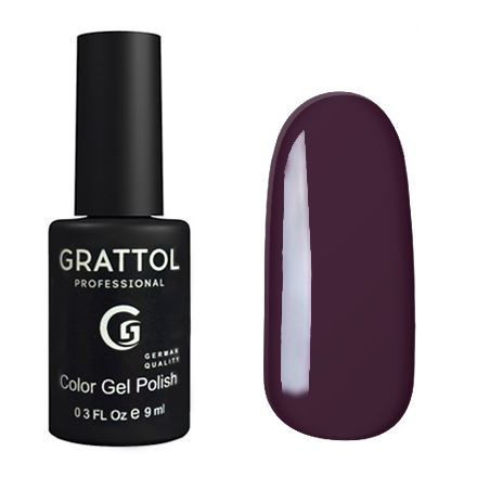 Grattol UV/LED Gel Lack 054 Dark Purple 9ml Grattol UV/LED Gel Lack 054 Dark Purple 9ml